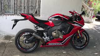 Honda CBR 1000 rr 2017  SC Project CRT sound [upl. by Ahsiekrats]