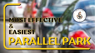 Parallel Parking MOST EFFECTIVE amp EASIEST WAY [upl. by Nylodam319]