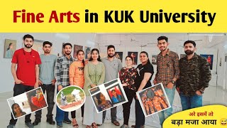 Fine Arts BFA in KUK University Course Details [upl. by Jessalin]