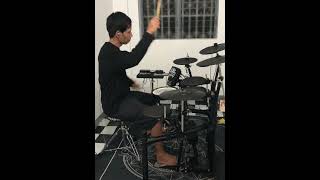 Ubasan  stick figgas  short drum cover [upl. by Quintin]