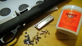 Airgun Pellets Nail Gun Blanks and Tannerite [upl. by Aramat98]