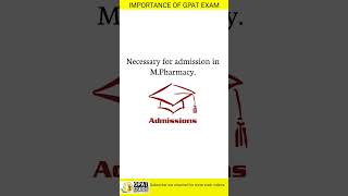 📚Necessity of GPAT exam Advantages of GPAT exam💊 gpat pharmacy niperexam [upl. by Wivinia921]