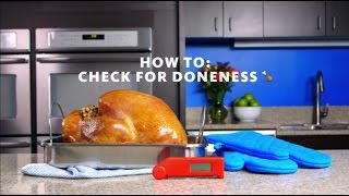 How to Check Turkey for Doneness [upl. by Alisha]