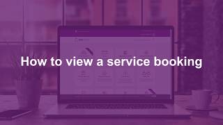 How To  View a service booking  MyPlace Provider Portal tutorial [upl. by Attenaz]