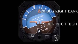 Reading the Attitude Indicator [upl. by Ilrebmyk]