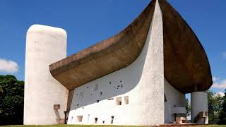 Convent amp visitors centre Nôtre Dame du Haut Ronchamp France [upl. by Rasia]