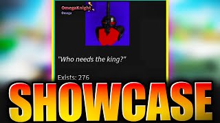 OMEGA KNIGHT SHOWCASE IN BALL TOWER DEFENCE ROBLOX [upl. by Nehtiek]