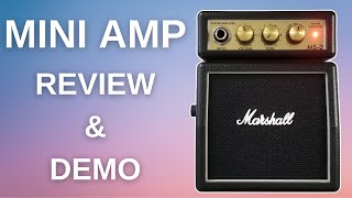 Marshall MS2 Mini Amp Review [upl. by Oconnor352]