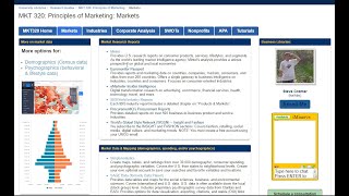 Overview of demographic and psychographic data options by Steve Cramer UNCG Business Librarian [upl. by Lisbeth]