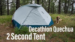 Decathlon Quechua  2 Second Tent [upl. by Nylhtiak]