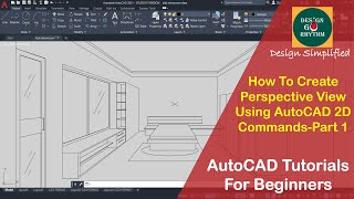 Perspective View In AutoCAD PerspectiveviewinAutoCAD PerspectiveviewgridsinAutoCAD Autocad 2021 [upl. by Kama112]