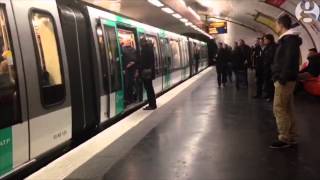 Chelsea fans prevent black man boarding Paris metro train  Guardian Wires [upl. by Ardnuhsor]