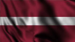 Latvian Flag wavingLatvijas karogs [upl. by Notelrahc]