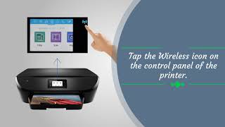How to Connect a Wireless HP Envy 5540 Printer to Computer or Laptop [upl. by Nelleyram]