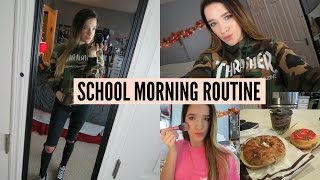 SCHOOL MORNING ROUTINE 2016 [upl. by Serles760]