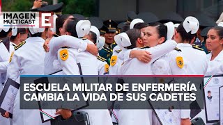 Escuela Militar de Enfermería cambia la vida de sus cadetes [upl. by Eifos]