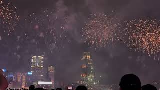 HKSAR National Date Fireworks 2024 [upl. by Eerazed]