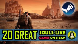 20 Great SOULSLIKE GAMES on Steam  Games like Dark Souls [upl. by Blunk]