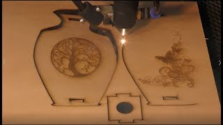 HOW TO engrave and cut with a 100w CO2 Laser [upl. by Notyap]