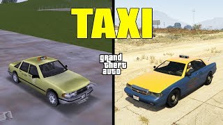 Evolution of TAXI in GTA games [upl. by Desiree]