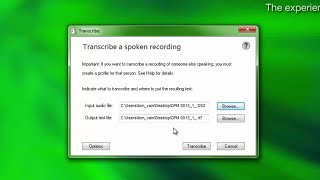 Dragon Professional feature demo Transcription [upl. by Hanoy]