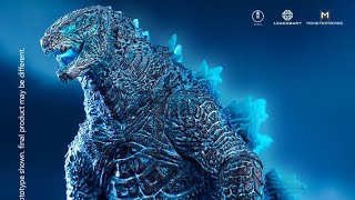 The Hiya Toys  Godzilla Energized Version from Godzilla X Kong The New Empire 2024 Review [upl. by Garland152]