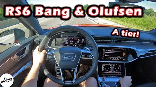 2021 Audi RS6 Avant – Bang amp Olufsen Sound System Review [upl. by Er]