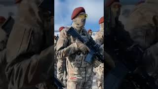 Ben bir Bordo Bereliyim Vatan İçin And İçerim🇹🇷 mehmetçik bordobereli komando soldiers shorts [upl. by Haron207]