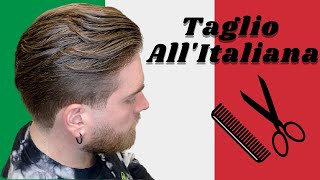 Taglio Uomo PETTINE e FORBICE 🇮🇹 TUTORIAL [upl. by Nomit]