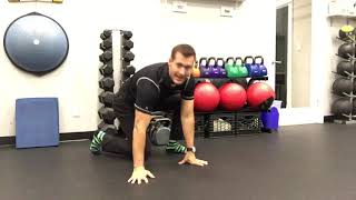 Hip Flexor Stretch amp Glute Activation Exercises [upl. by Tobye322]