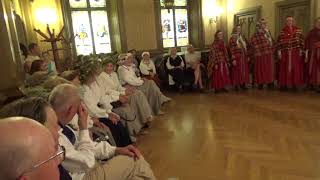 Alte lettische Volkslieder  old latvian Folksongs  Festival quotBALTICA 2018quot  1662018 [upl. by Noyart]