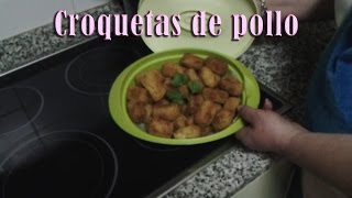 Como hacer croquetas de pollo [upl. by Kcirrem]