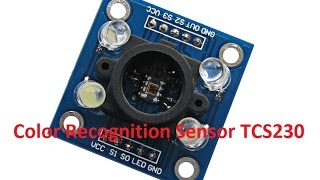 Arduino and TCS230 Color Recognition Sensor [upl. by Vincenta]