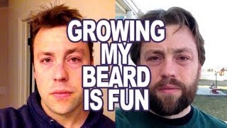 Growing a Beard  Time Lapse [upl. by Wendeline]