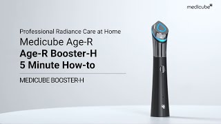 NEW Medicube AgeR BoosterH 5min Tutorial [upl. by Keeton]