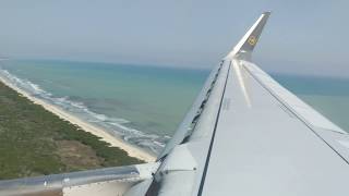 Thomas Cook Airbus A321 landing to Enfidha Hammamet International Airport [upl. by Cirle393]