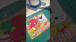 jiwoo’s corner small business for cards and envelopes penpal art journaling foryou [upl. by Launce]