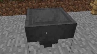 How to Make a Hopper in MineCraft 15 [upl. by Vinni]