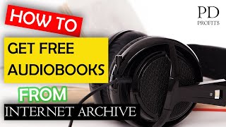 14 million audio files  How to download free Audiobooks from Internet Archive [upl. by Milks]