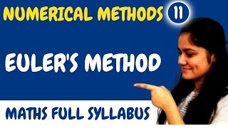 Introduction to Eulers MethodNumerical MethodsDream Maths [upl. by Neivad49]