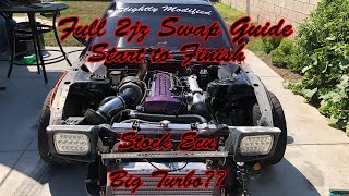 180sx Quarantine Build Ep10 Full How To 2jz Swap Guide [upl. by Beaumont]