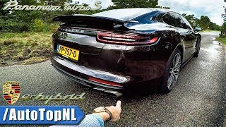 2018 Porsche Panamera Turbo S EHybrid REVIEW POV by AutoTopNL [upl. by Sheeb]