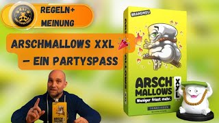 Arschmallows XXL – Das Partyspiel Regeln amp Meinung  Brettspiel Teddy [upl. by Elay879]