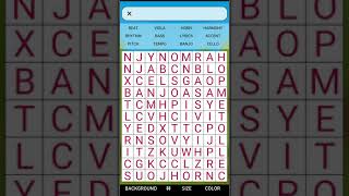 Word Search Daily  a gameplay from relaxing word search game by LittleBigPlaycom [upl. by Sucramat]