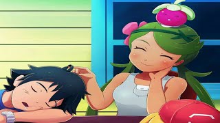 Pokemon Ash x Mallow Moment [upl. by Major409]