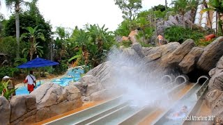 HD Humunga Kowabunga Big Drop Water Slide POV  Disneys Typhoon Lagoon [upl. by Naitsabas129]