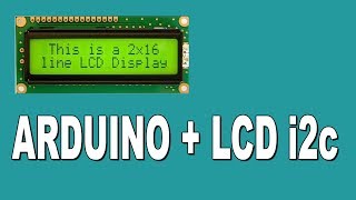 How to connect an I2C LCD Display to an Arduino Uno [upl. by Langston]