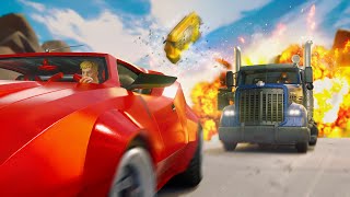 Truck Pursuit  Fortnite Creative Minigame 7832  3964  5638 [upl. by Macfadyn]