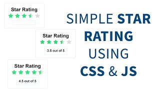 Simple Star Rating By Radio Buttons Using CSS amp JS  database ready [upl. by Mara]