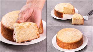 SPONGE CAKE WITHOUT BAKING POWDER  EGGLESS amp WITHOUT OVEN  EASY CAKE RECIPE  NOven [upl. by Eecyaj133]